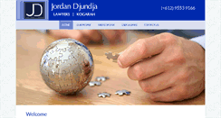 Desktop Screenshot of jordandjundja.com.au